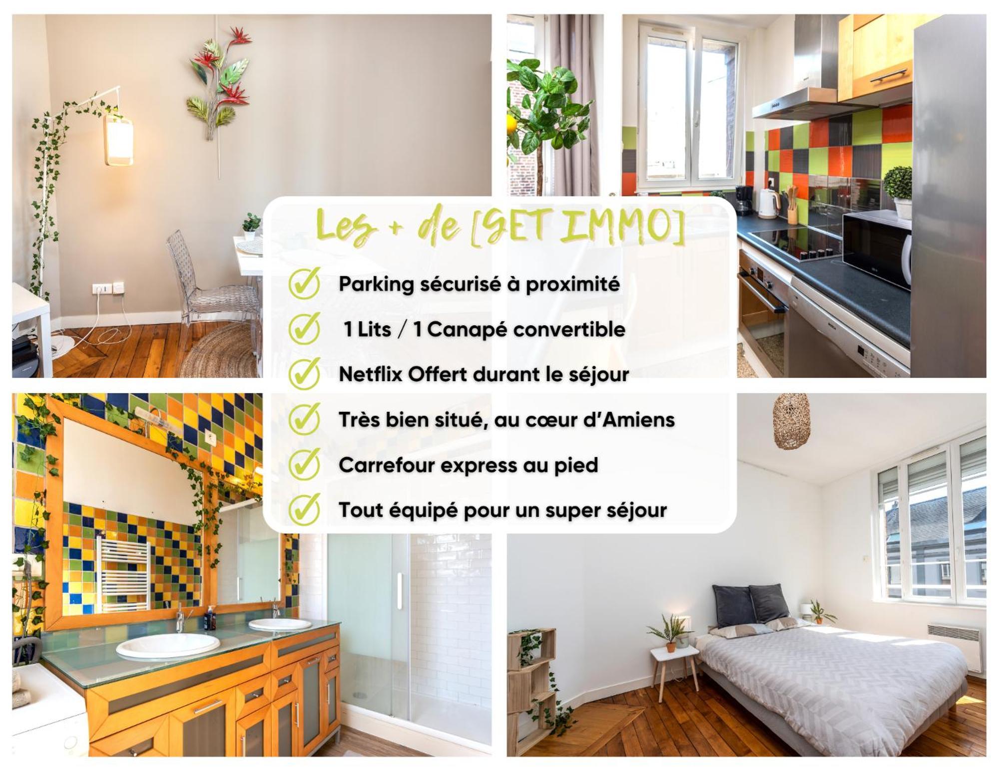 Le Jacobin / 1 Chambre - Netflix - Hyper Centre Amiens Extérieur photo
